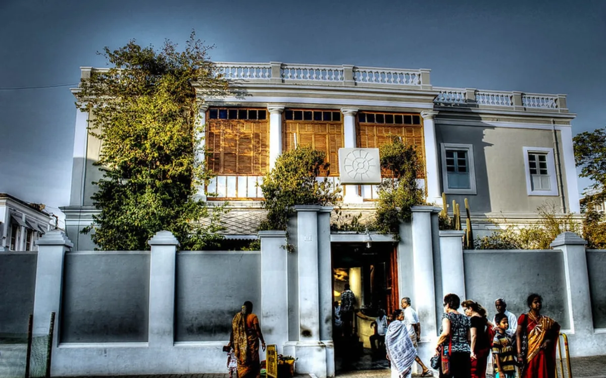 Sri Aurobindo Ashram in Pondicherry's White Town